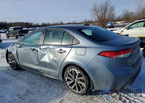 2021 Toyota Corolla Se из США, поврежденный, VIN 5YFS4MCE9MP069549